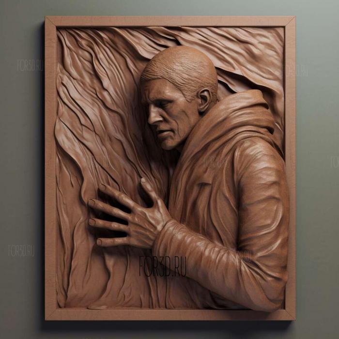 Stranger 3 stl model for CNC